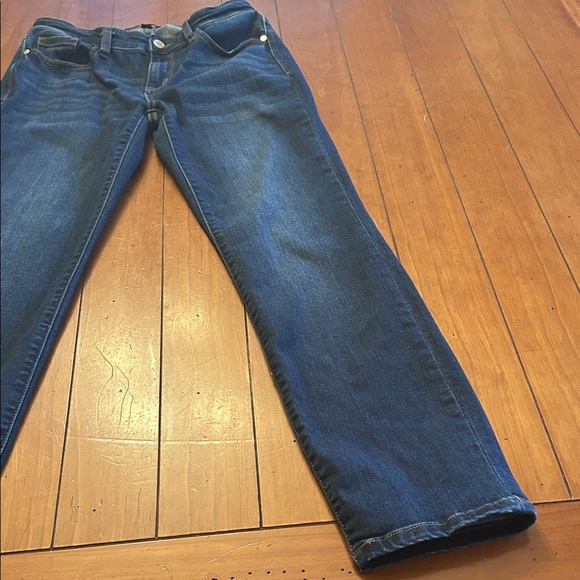 Judy Blue Straight Leg Jeans Dark Wash High Rise Boutique Denim - Picture 2 of 5